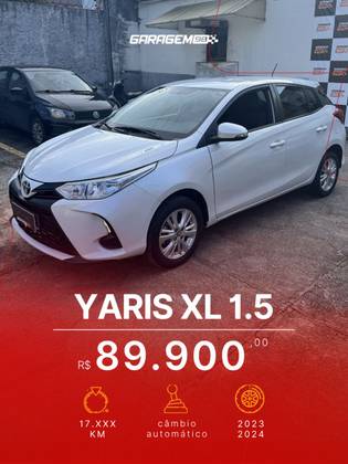 TOYOTA YARIS 1.5 16V FLEX XL MULTIDRIVE TOYOTA YARIS 1.5 16V FLEX XL MULTIDRIVE